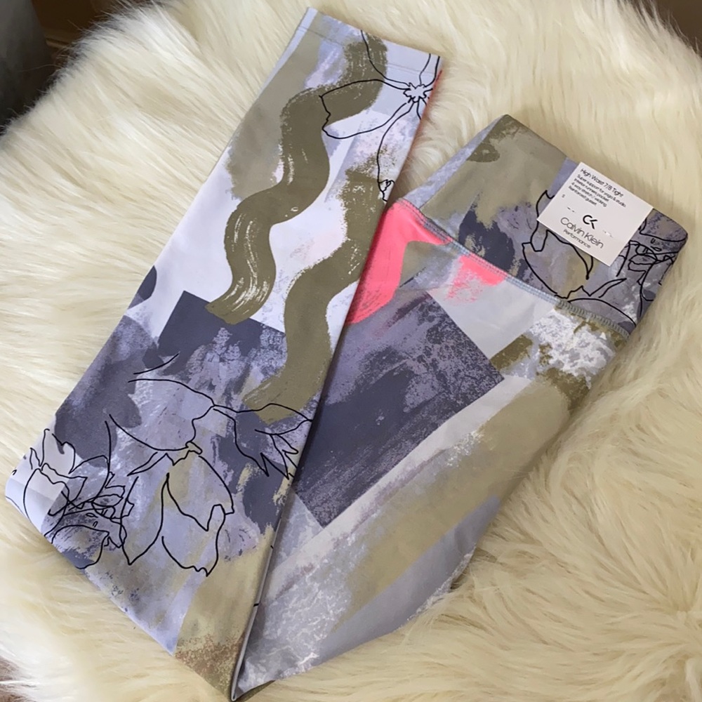 NWT Calvin Klein Leggings 7/8 Crop S